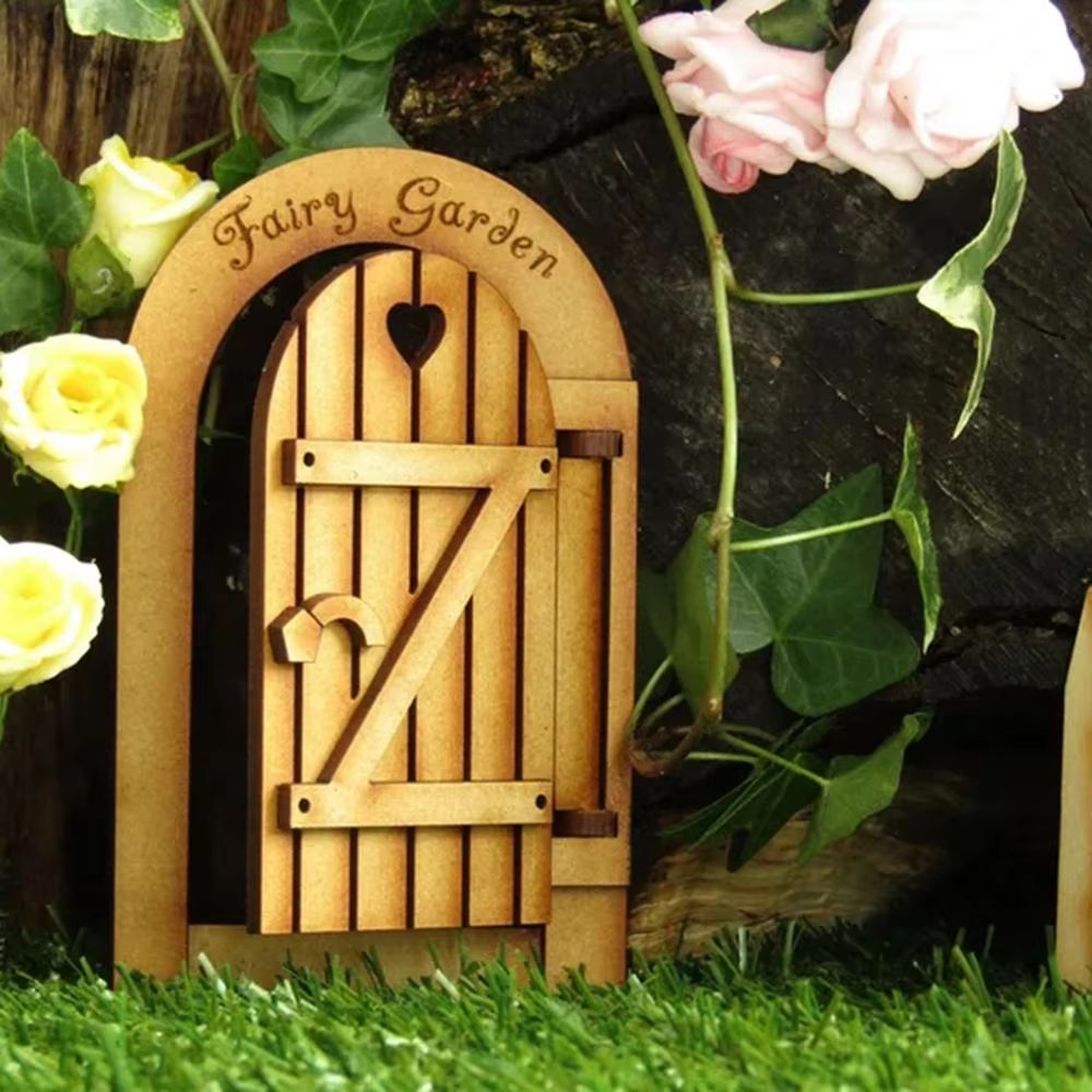 DIY Mini Wooden Arched Fairy Door