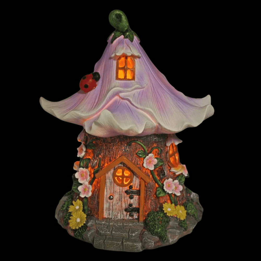 Ceramic house store night light