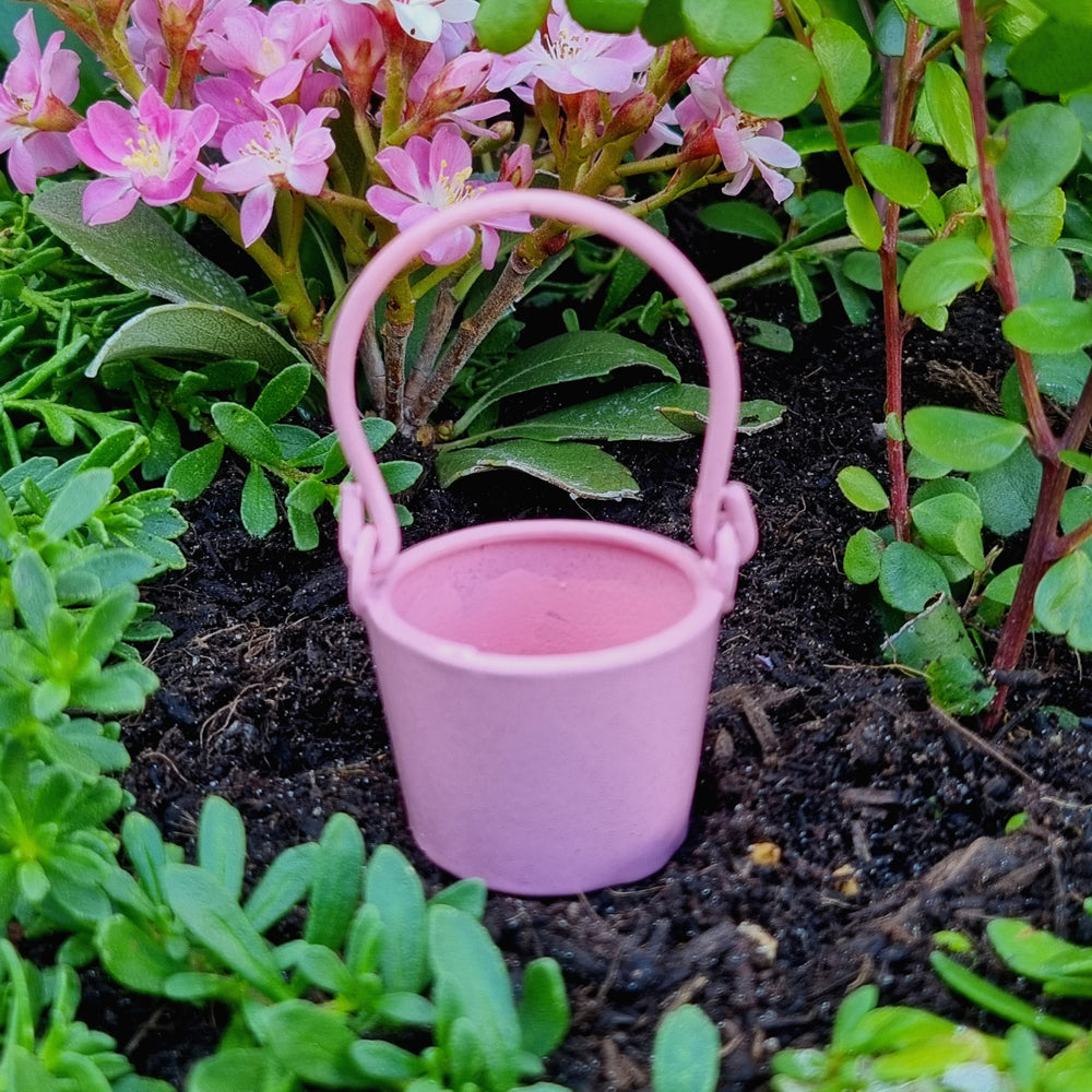 Pink Metal Bucket