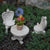 5pc Antique Style Furniture Set Fairy Garden Furniture Earth Fairy 5pc Furniture Set 