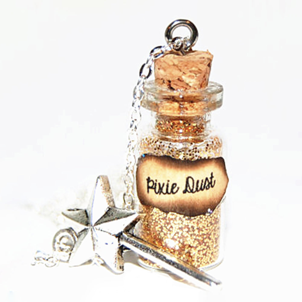 Enchanted Fairy Dust Potion Necklace – Spooky Box Club