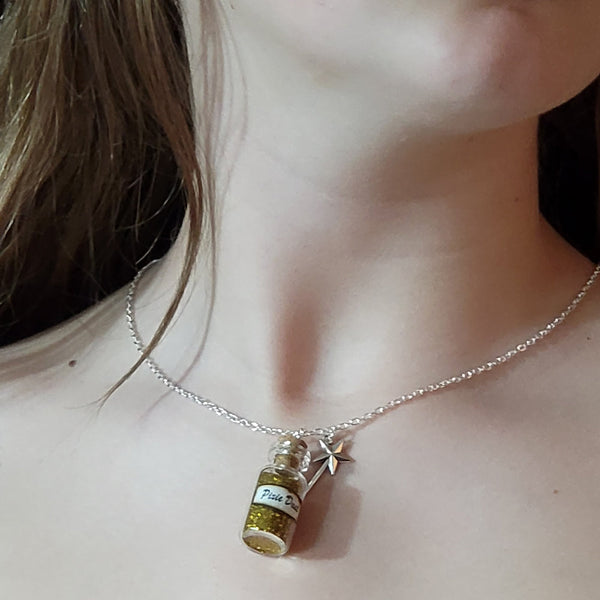 Magical Fairy Dust - Necklace with Charm | Fairy Dust | Earth Fairy | Fairy  Gifts