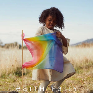 Enchanted Mini Playsilk - Rainbow | Fairy Play & Gardens